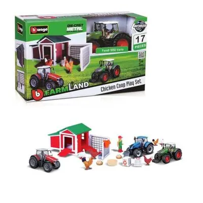 BBURAGO FARMLAND SET CHICKEN COOP SA TRAKTOROM