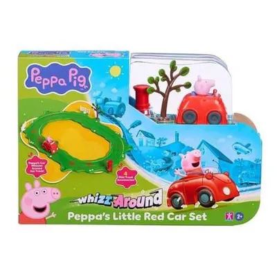 PEPPA PIG WHIZZ AROUND PEPIN CRVENI AUTO SET TO8343