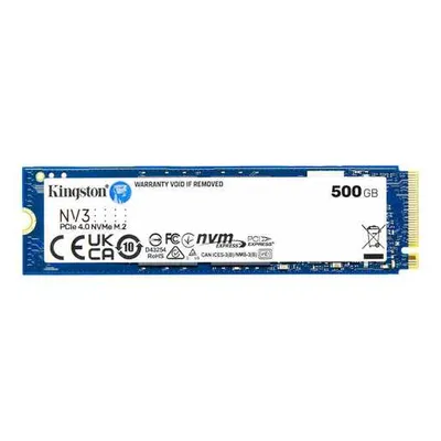 KINGSTON SSD 500GB NV3 NVMe PCIe Gen 4.0x4 R/W : 5000/3000MB/s