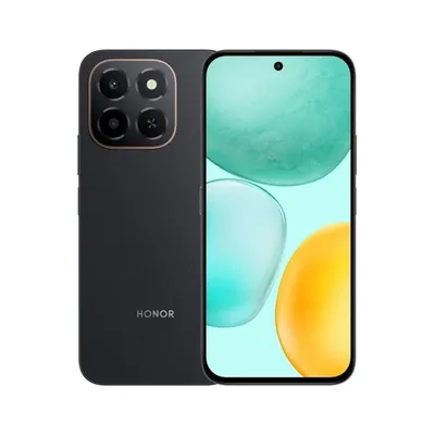 HONOR mobitel X6C 6+256, baterija 5300 mAh, display 6,61", Crni