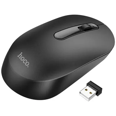hoco. Miš bežični, Hoco G14 Platinum, 1200 dpi, crna - GM14 Platinum Black
