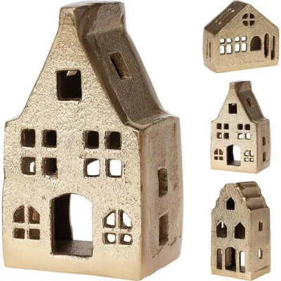 Koopman dekorativna kućica 7×6×12 cm – novogodišnja dekoracija