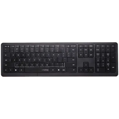 CLEVETURA CLVX 1 Touch-On-Keys AI bežična tastatura, ANSI US Windows Layout, Scissor Switches, Aluminum Chassis, Interactive RGB, Windows/Linux/MacOS support