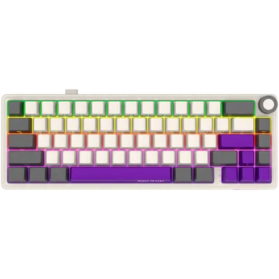 LORGAR tastatura KBP70MW, bežična mehanička Pro 65% bež, EN layout