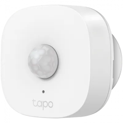 TP-Link Tapo T100 Smart Motion Sensor, 868 MHz, battery powered (1*CR2450), 120° / 5m detection range, Tapo smart app, Tapo IoT hub required, smart action, motion detection