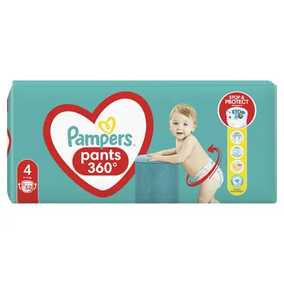 Pampers Pants pelene gaćice veličina 4 (Maxi) 52 kom (9–15 kg)