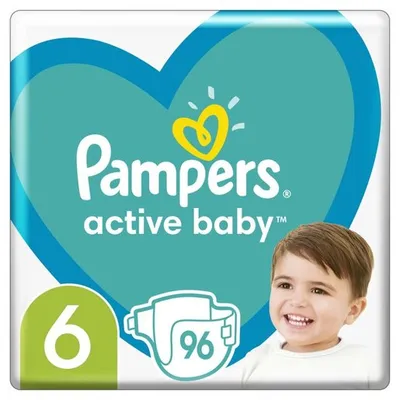 Pampers pelene veličina 6 (Extra Large) Mega Box 96 kom (13–18 kg)