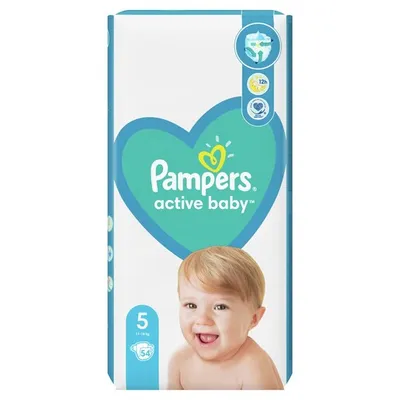Pampers Active Baby pelene veličina 5 (Junior) Maxi Pack 54 kom (11–16 kg)