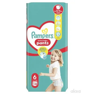Pampers Pants pelene gaćice veličina 6 (Extra Large) Giant Pack 48 kom (13–19 kg)