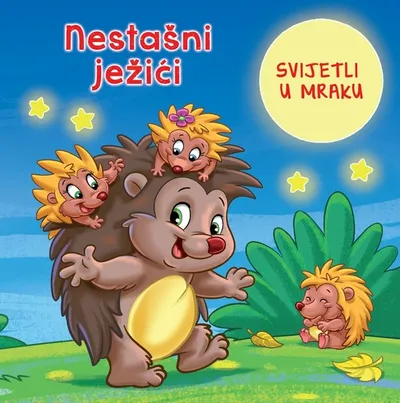 Nestašni ježići - knjiga za djecu