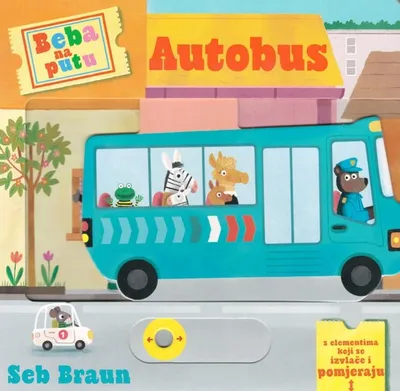 Beba na putu - Autobus - slikovnica za bebe