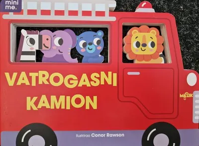 Mini me / Vozila - Vatrogasni kamion - knjiga za djecu