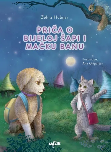 Priča o Bijeloj Šapi i Mačku Banu - knjiga za djecu