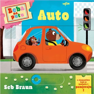 Beba na putu - Auto - slikovnica za bebe