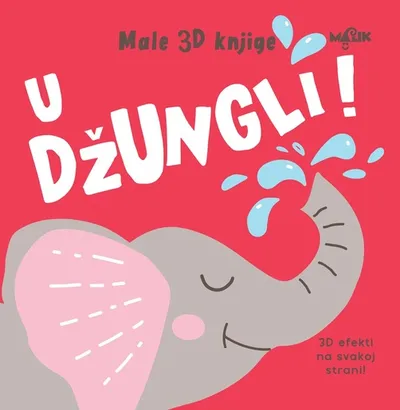 Male 3D knjige - U džungli - knjiga za djecu