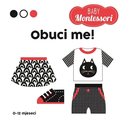 Montessori Baby - Obuci me! - montessori knjiga za djecu