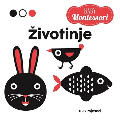 Montessori Baby - Životinje - montessori knjiga za djecu