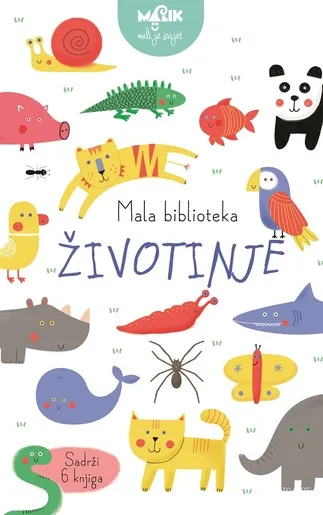 Mala biblioteka - Životinje - knjiga za djecu