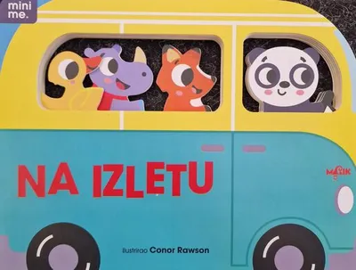 Mini me / Vozila - Na izletu - knjiga za djecu