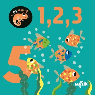 Mali kameleon - 1,2,3 - knjiga za djecu