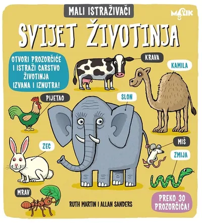 Mali istraživači - Svijet životinja - slikovnica za djecu