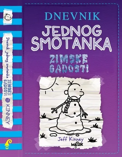 Dnevnik jednog smotanka 13 - Zimske gadosti - knjiga za djecu