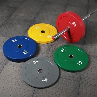 OLIMPIJSKI BUMPER TEG 51mm u boji - 5KG (sivi) 5kg, siva