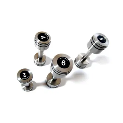 Escape Classic Steel Dumbbells - Okrugle Bućice Tegovi par 14kg 14
