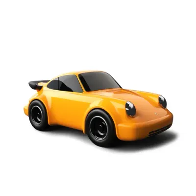Baghera Racing autić Porsche 911 Yellow – Licencirani model