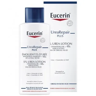 Eucerin UreaRepair PLUS losion 5% uree 250 ml – obnova suhe i hrapave kože