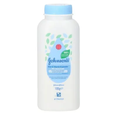 Johnson's Baby puder Aloe & Vitamin E