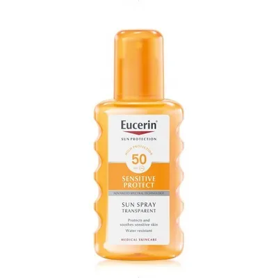Eucerin Sun Transparentni sprej SPF50 200 ml – visoka zaštita, brzo upijanje