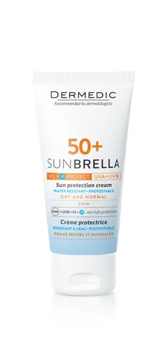 Dermedic Sunbrella SPF50+ zaštitna krema za suhu i normalnu kožu 50 ml