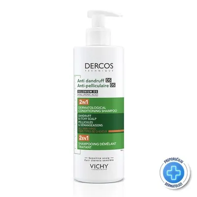 Vichy Dercos DS 2u1 šampon protiv peruti 390 ml