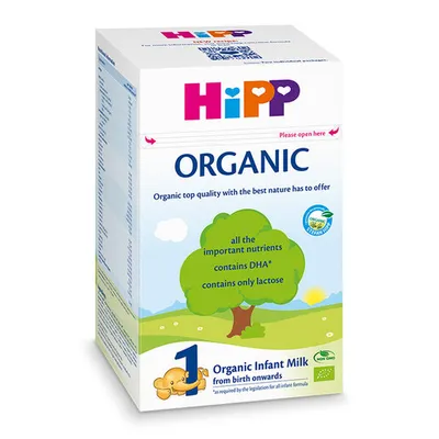 HiPP 1 Organic 800 g – organska početna formula (veliko pakovanje)