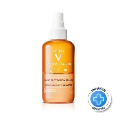 Vichy Capital Soleil bronzing vodica za zaštitu od sunca SPF 30 200 ml