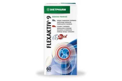 Dietpharm Flexaktiv 9 – tablete za zglobove, 60 kom