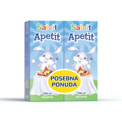 Salvit Apetit sirup 150 ml