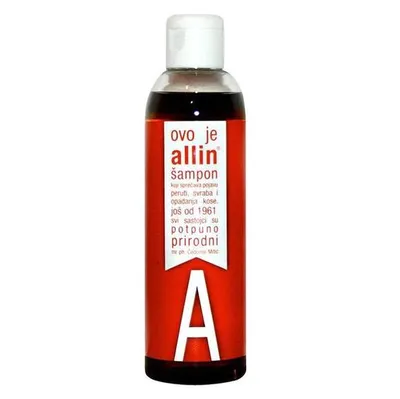 Allin šampon s bijelim lukom – crveni šampon za jačanje kose