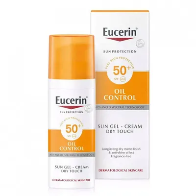 Eucerin Sun Oil Control mat fluid SPF50 50 ml – kontrola sjaja i visoka zaštita