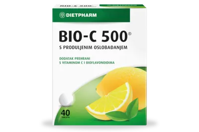 Dietpharm BIO C 500 – vitamin C za imunitet