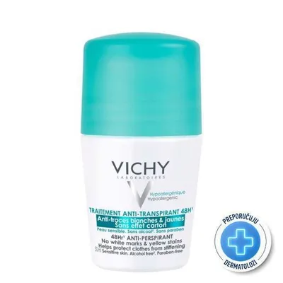 Vichy Sensitive dezodorans roll-on 48h