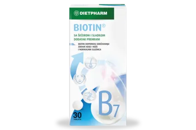 Dietpharm Biotin – tablete za kosu, kožu i nokte
