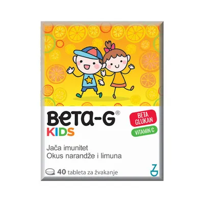 ZADA Beta G Kids tablete 40 kom – dodatak prehrani za djecu