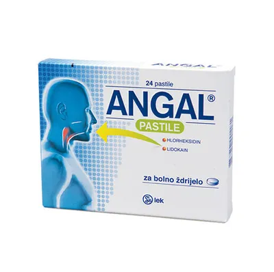 Angal pastile – umirujuće pastile za grlo