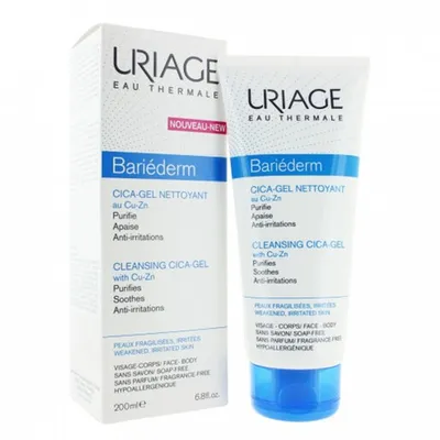 Uriage Bariéderm Cica gel za tuširanje Cu-Zn