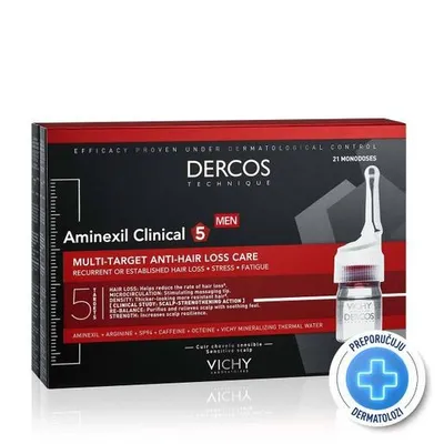 VICHY AMINEXIL ZA MUSKARCE - Ampule protiv opadanja kose