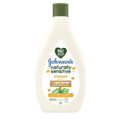 Johnson's Naturally Sensitive šampon 395 ml