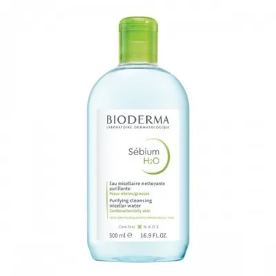 Bioderma sebium micelarna voda za mješovitu i masnu kožu h2o 500 ml
