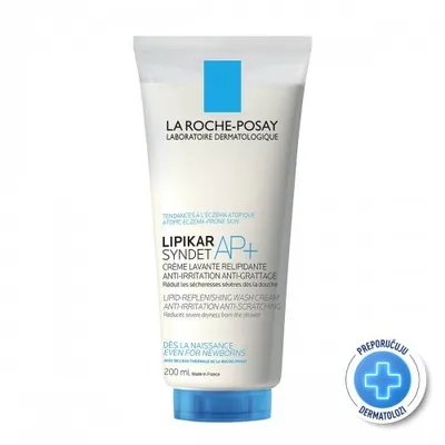La Roche Posay Lipikar Syndet AP+ – kremasti gel za pranje, 200 ml